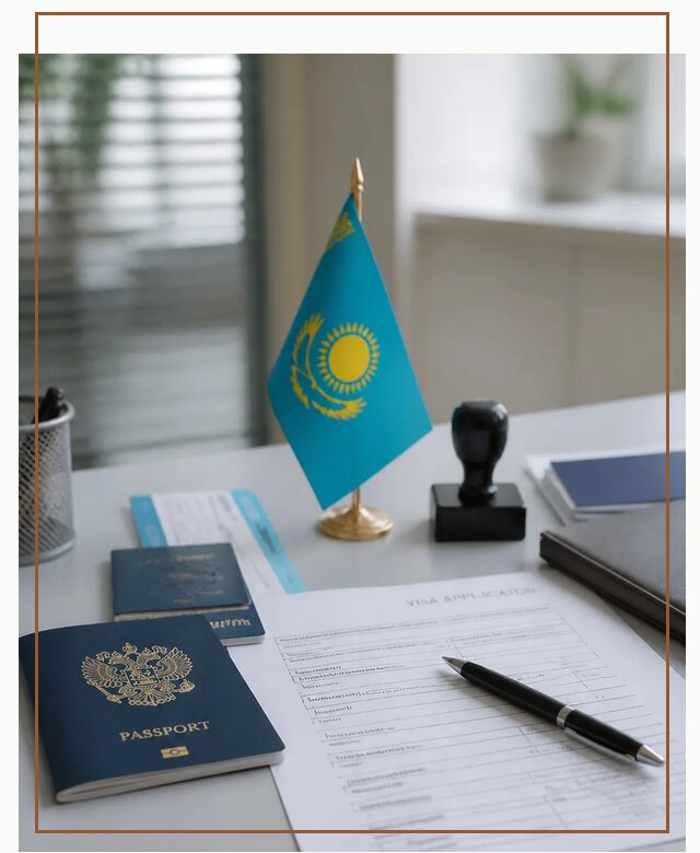 Оформление визы в Казахстан для поездки и работы в Прохладном
