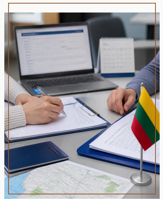 Профессиональное оформление визы в Литву для поездки в Прохладном