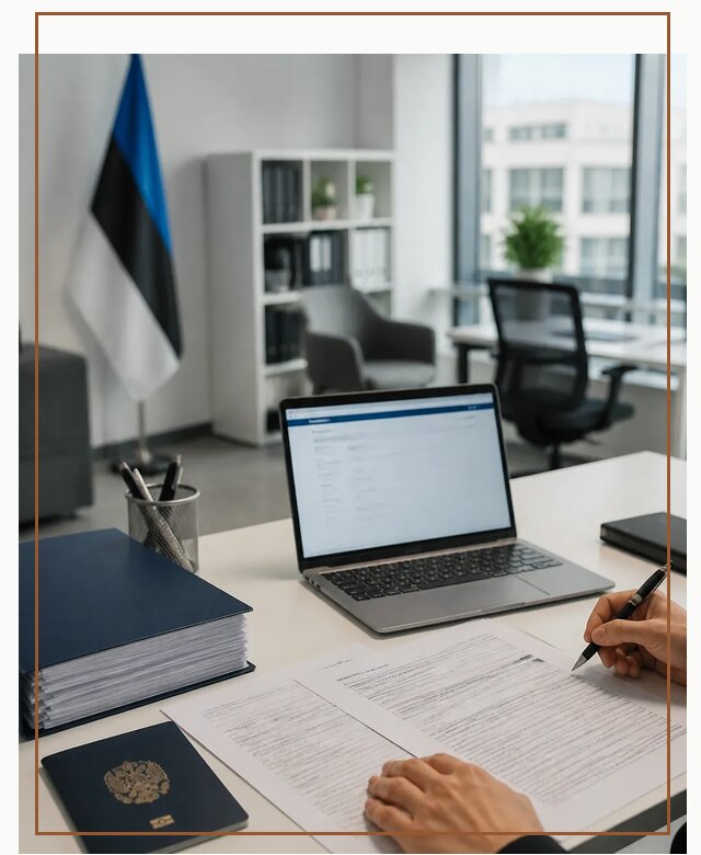 Оформление ВНЖ в Эстонии для переезда и легального проживания в Прохладном